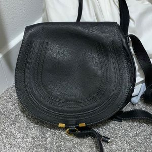Marcie Medium Saddle Bag (black)